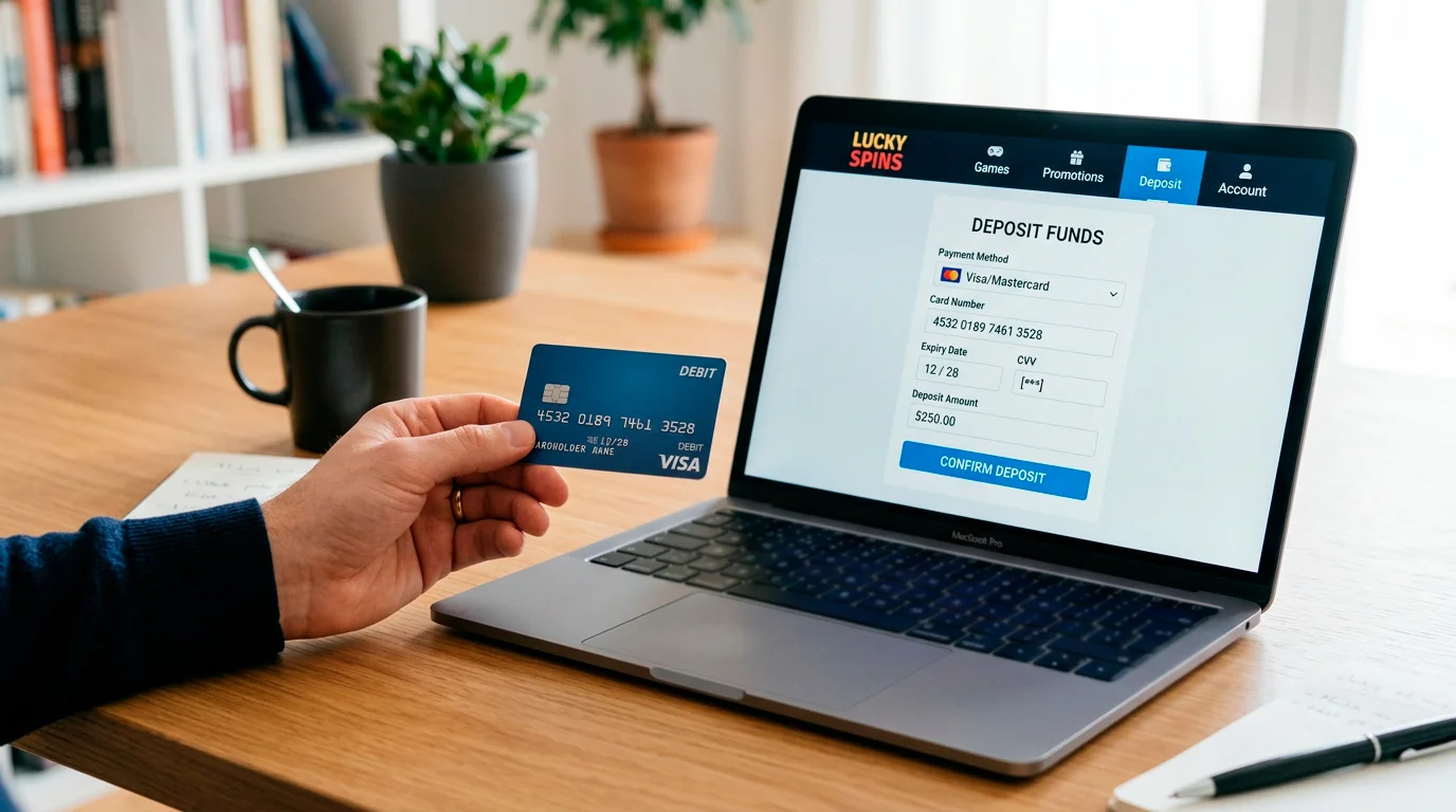 Debit card deposits and withdrawals at UK licensed online casinos