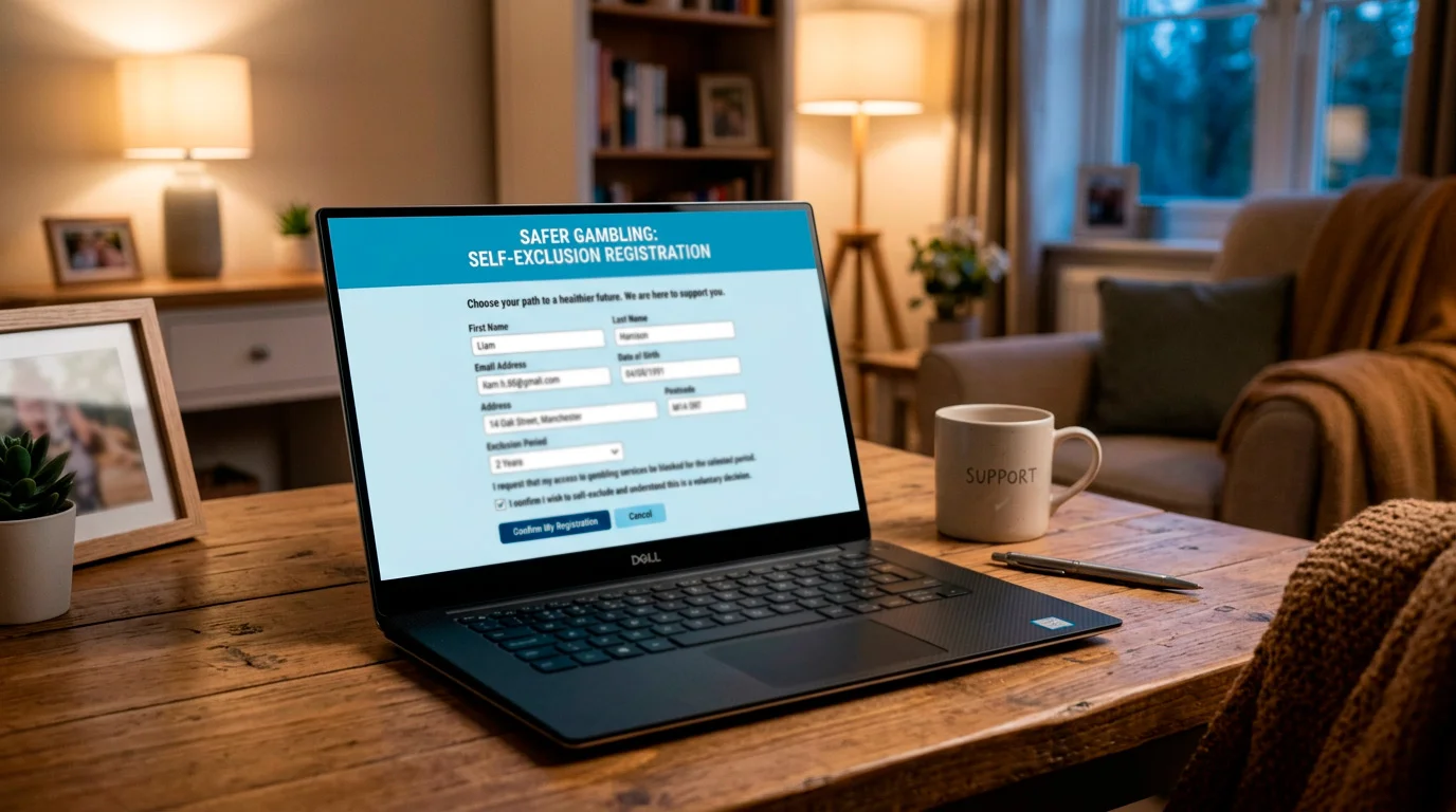 GAMSTOP self-exclusion programme registration for UK online gambling players