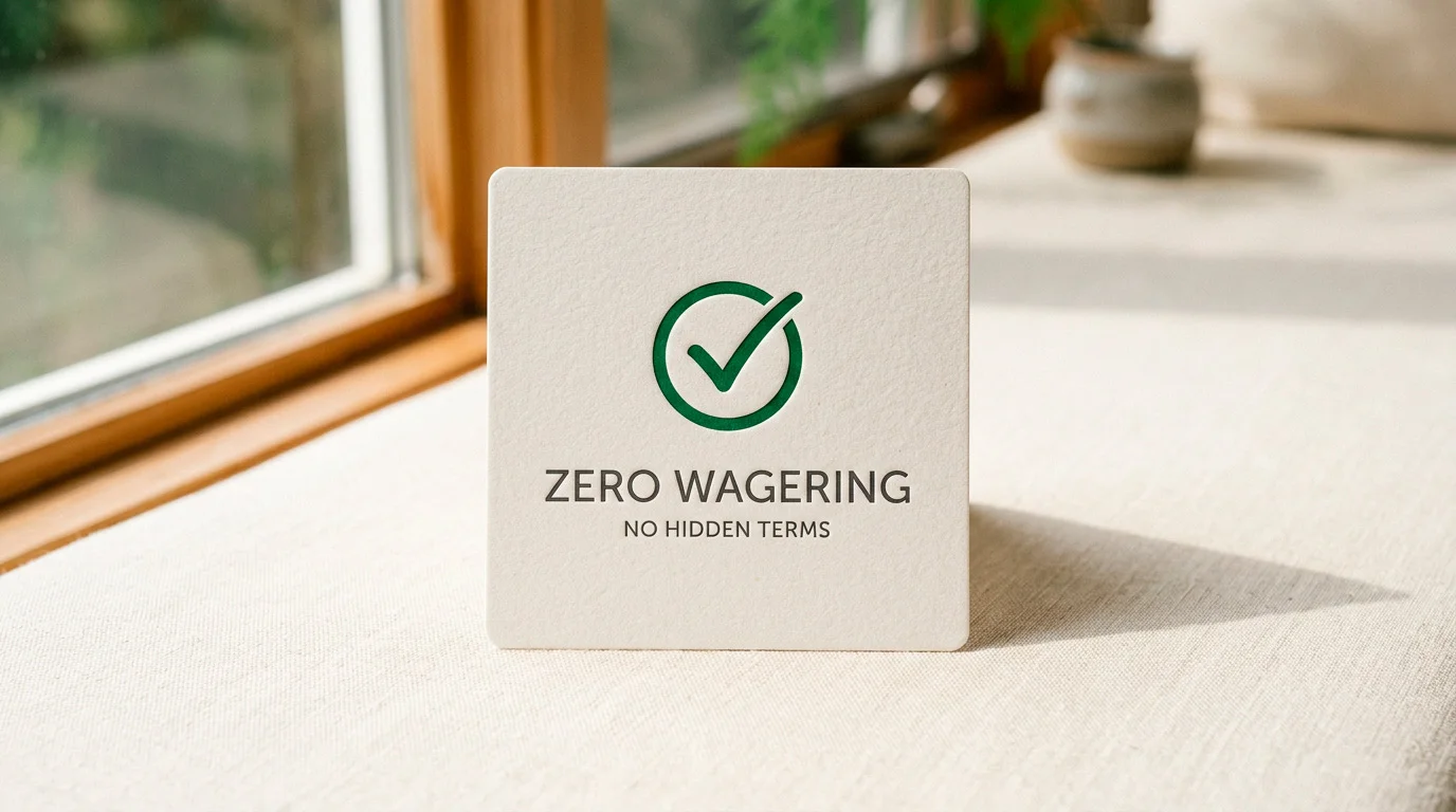 No wagering bonus offers at UK licensed casinos in the post-10x cap era