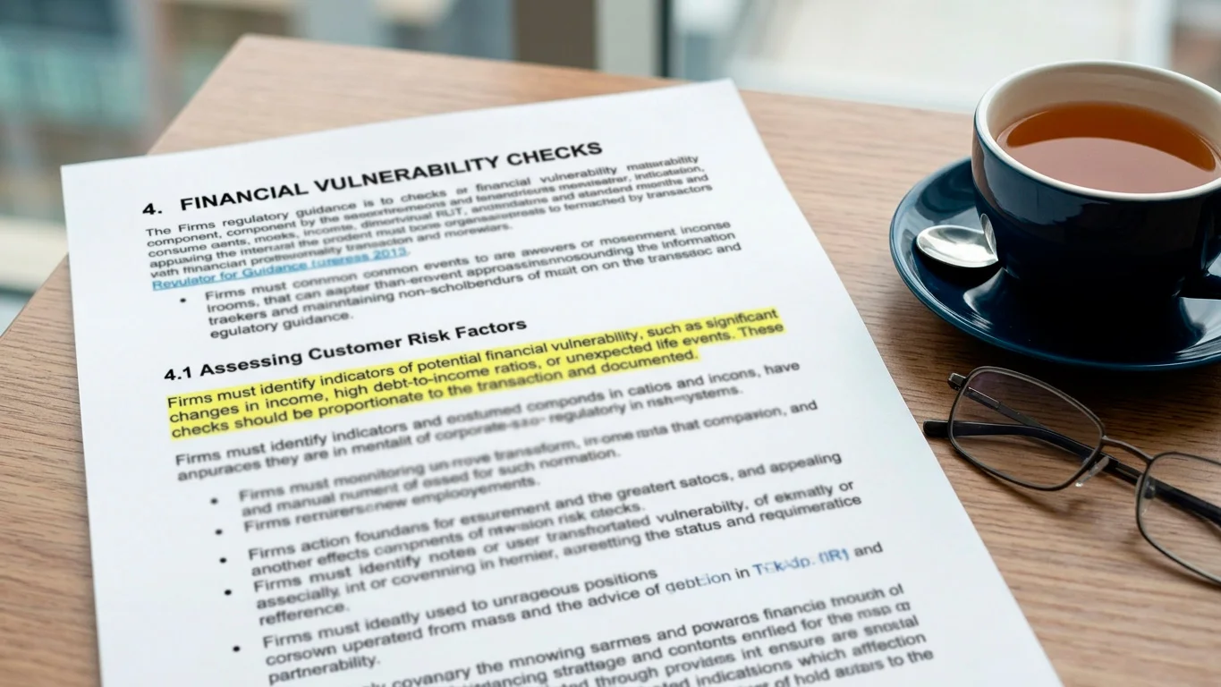 UKGC regulatory guidance document about player financial protection measures